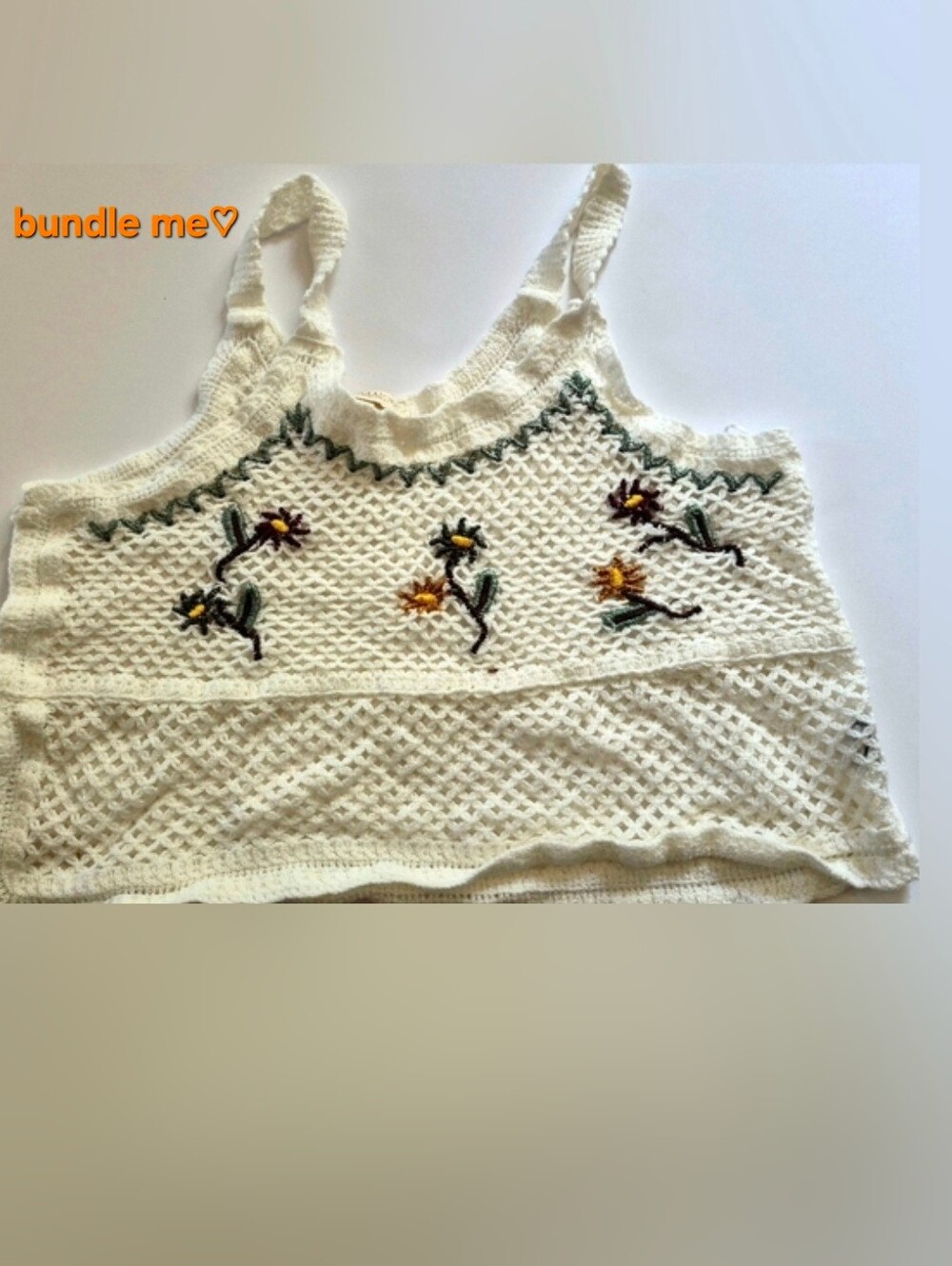 Boho Crochet Tank Top